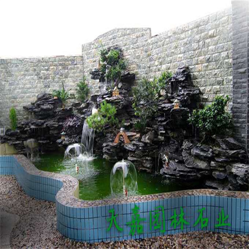 山东小庭院水景设计